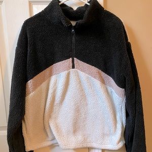 Colsie Fleece Pullover Jacket